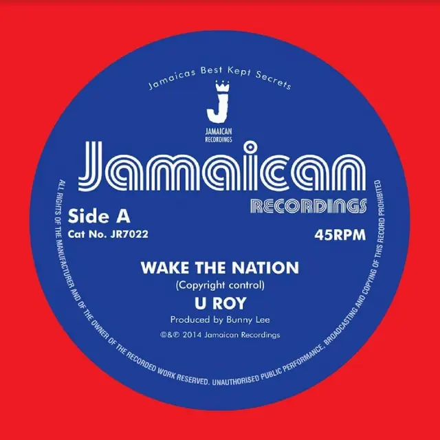U Roy Wake The Nation/Non Violence (7") 