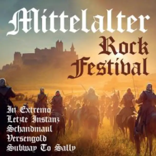 Diverse Artister Mittelalter Rock Festival (LP) 
