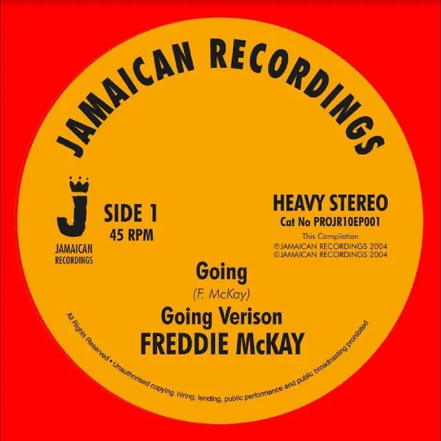 Freddie McKay & Ronnie Davis Going / Tonight (10") 