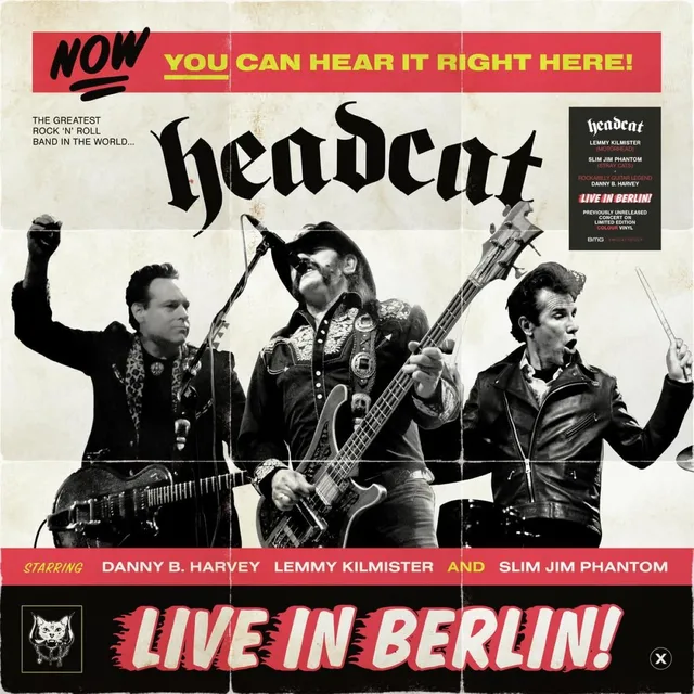 HeadCat Live In Berlin - LTD (2LP) 