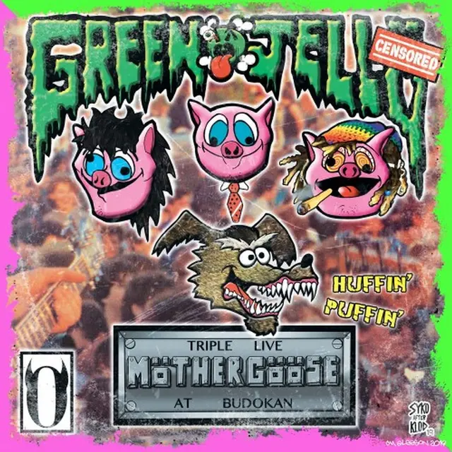 Green Jelly Triple Live Mother Goose At Budokan (LP) 