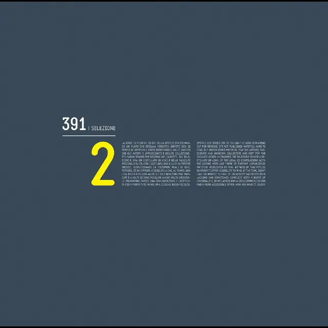 Diverse Artister 391 Selezione 2 (LP) 