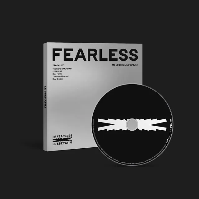 Le Sserafim FEARLESS (MONOCHROME BOUQUET) (CD) 