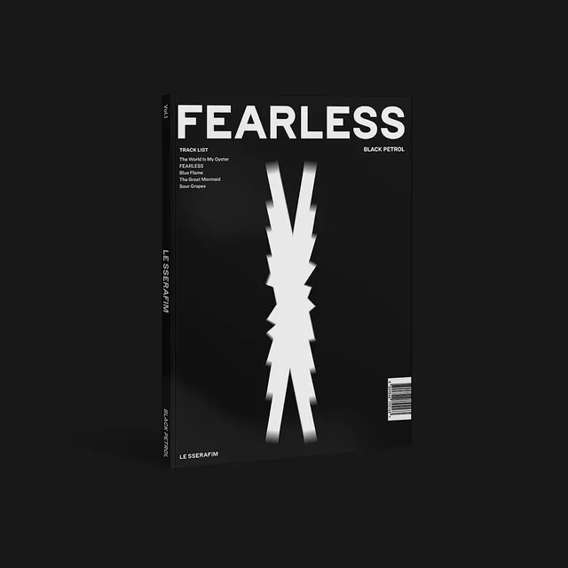 Le Sserafim FEARLESS (BLACK PETROL) (CD) 