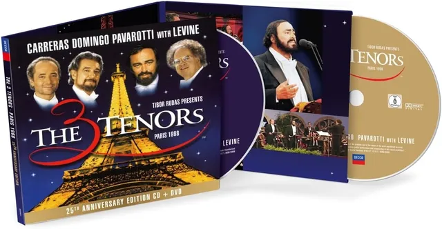 The Three Tenors Paris 1998 - 25th Anniversary… (CD+DVD) 