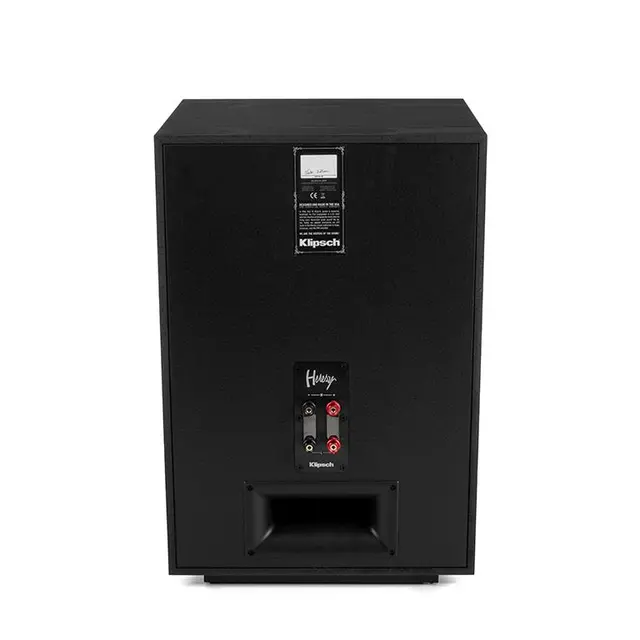 Klipsch Heresy IV, svart ask 3-veis hornhøyttaler, 12" bass, 99 dB 