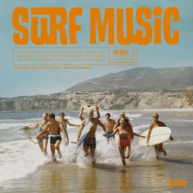 Diverse Artister Surf Music: The Californian Vibes (LP) 