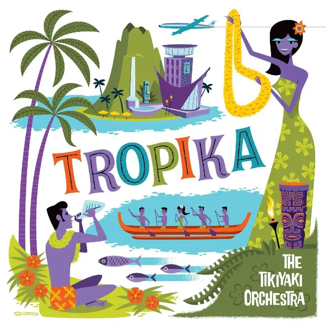 The Tikiyaki Orchestra Tropika - LTD (LP) 