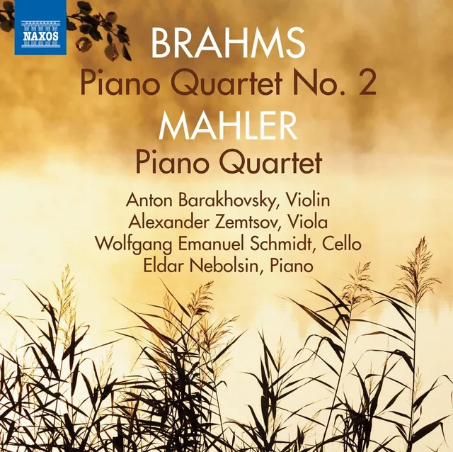Eldar Nebolsin/Anton Barakhovsky Brahms & Mahler: Piano Quartets (CD) 