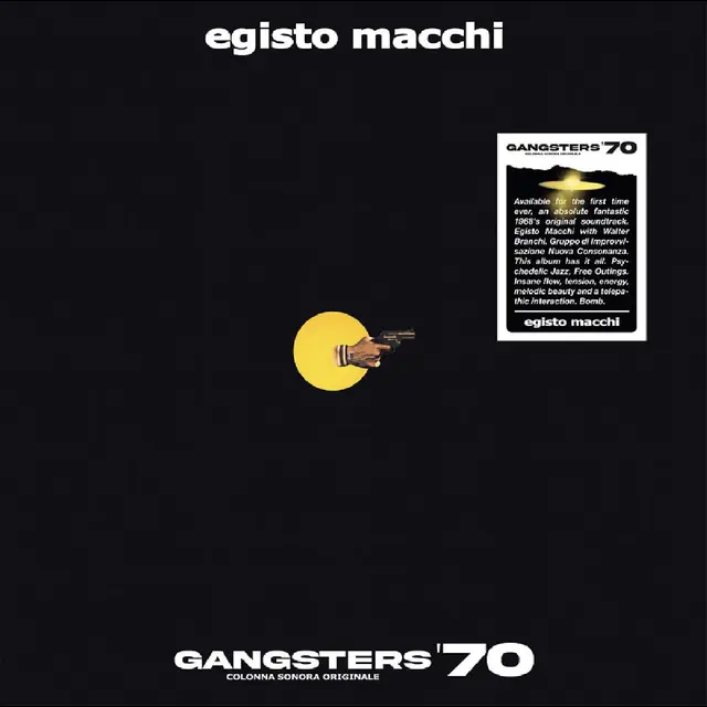 Egisto Macchi Gangsters 70 - OST (LP) 