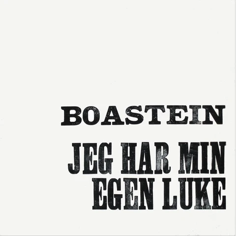 Boastein Jeg Har Min Egen Luke - LTD FARGET (LP) 