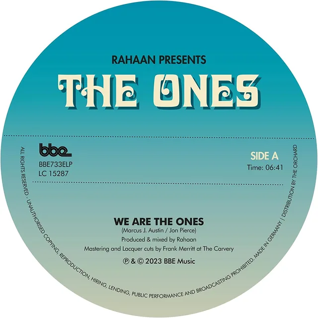 Rahaan We Are The Ones/Fire/Forever (LP) 