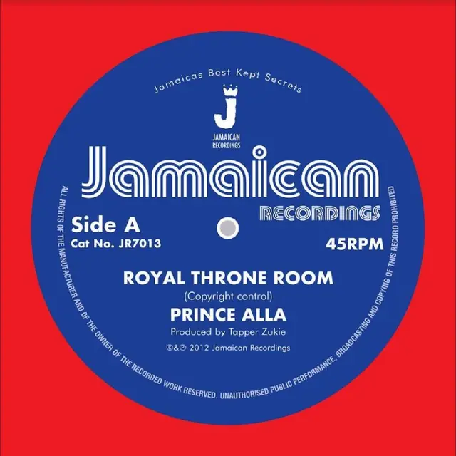 Prince Alla Royal Throne Room/Hail Rastafari (7") 