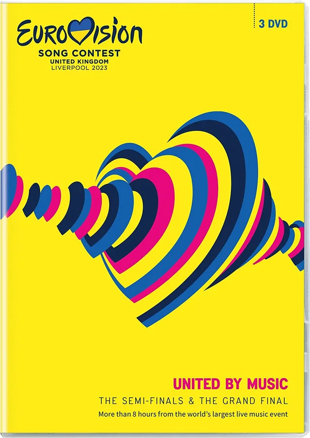 Diverse Artister Eurovision Song Contest 2023 (3DVD) 