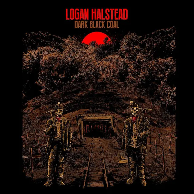 Logan Halstead Dark Black Coal (LP) 