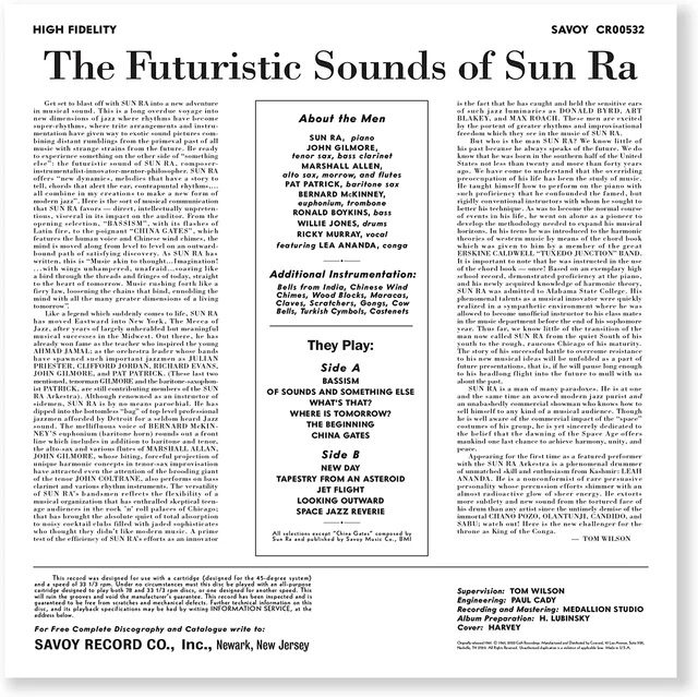 Sun Ra The Futuristic Sounds Of Sun Ra (LP) 
