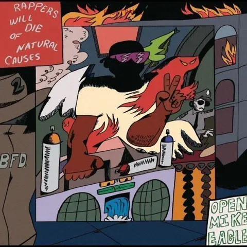 Open Mike Eagle Rappers Will Die Of Natural… - LTD (LP) 