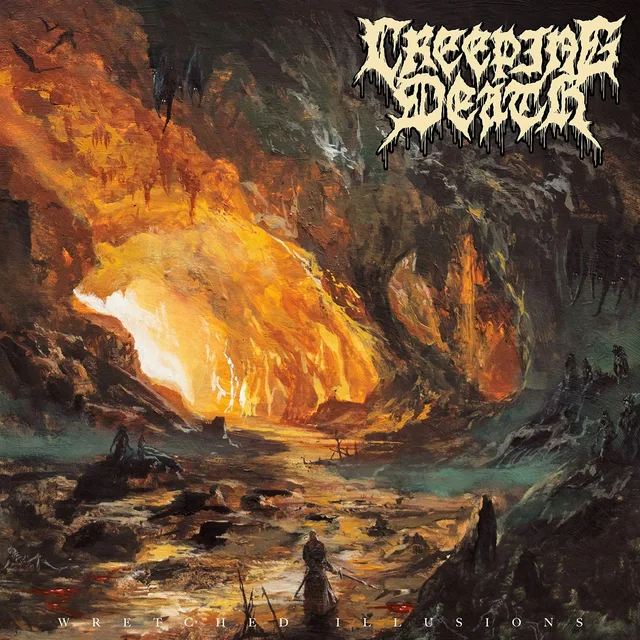 Creeping Death Wretched Illusions - LTD (LP) 