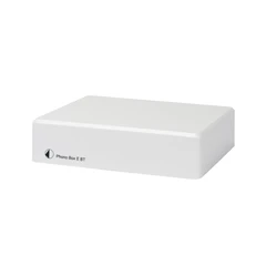 Pro-Ject Phono Box E BT5, Hvit Bluetooth MM RIAA-trinn