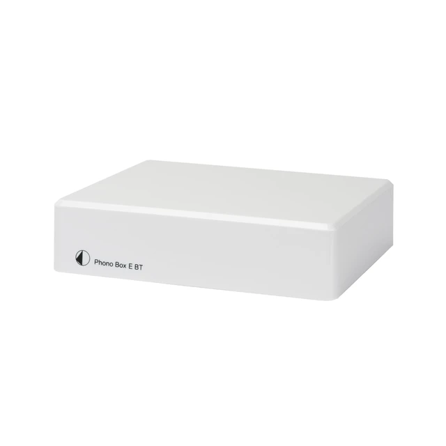 Pro-Ject Phono Box E BT5, Hvit Bluetooth MM RIAA-trinn 