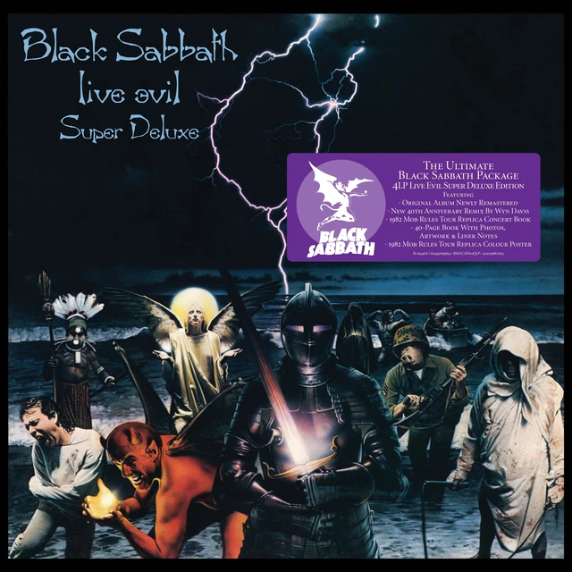 Black Sabbath Live Evil Super Deluxe Edition (4LP) 
