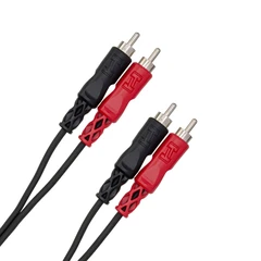 Hosa signalkabel RCA 2.0 m Stereosett, RCA kontakter