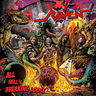 Raven All Hell's Breaking Loose (CD)
