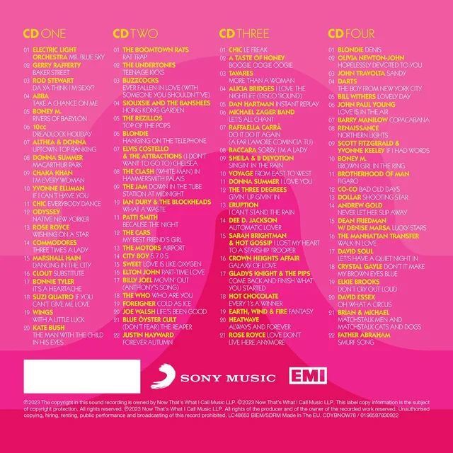 Diverse Artister Now Yearbook 1978 (4CD) 