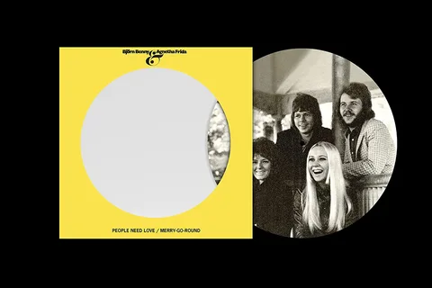 ABBA People Need Love/Merry-Go… - LTD (7")