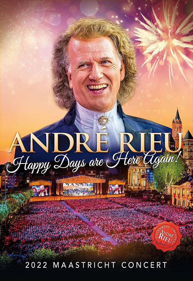 André Rieu & Johann Strauss Orchestra Happy Days Are Here Again (DVD) 