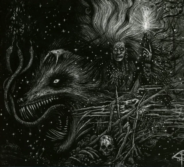 Grafvitnir Obeisance To A Witch Moon (CD) 