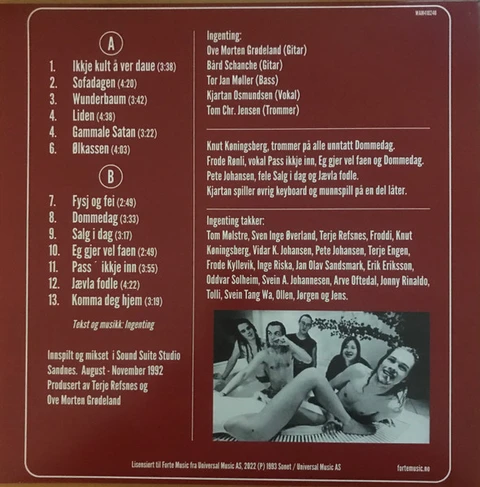 Ingenting Pass' Ikkje Inn (LP) 