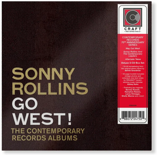 Sonny Rollins Go West! The Contemporary Records… (3CD) 