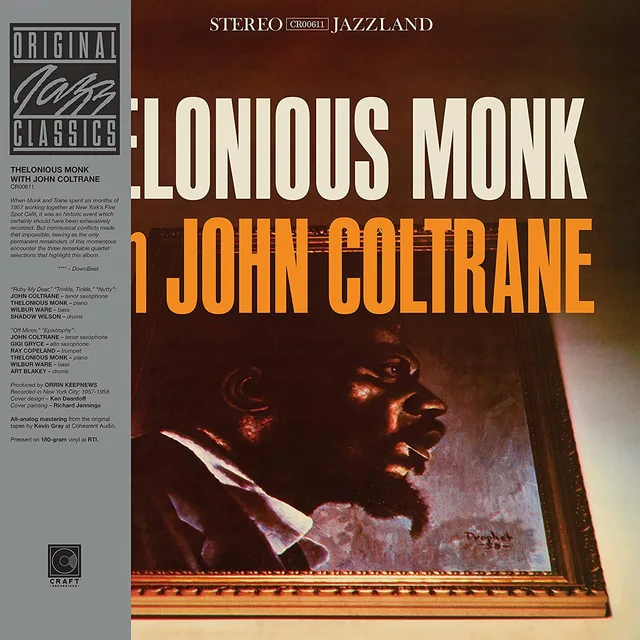 Thelonious Monk & John Coltrane Thelonious Monk With John Coltrane (LP) 