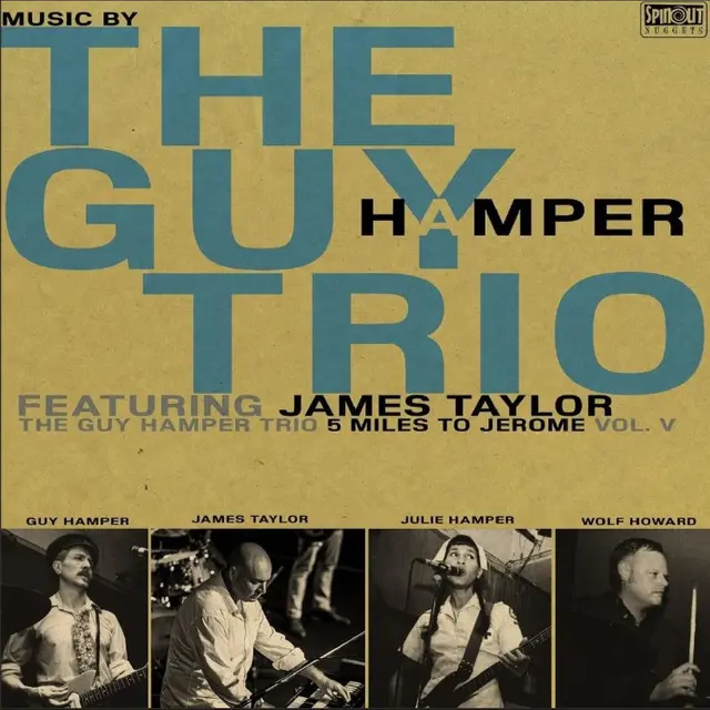 The Guy Hamper Trio (Feat. James Taylor) 5 Miles To Jerome (LP) 