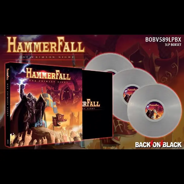 Hammerfall One Crimson Night - LTD (3LP) 