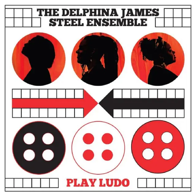 The Delphina James Steel Ensemble Play Ludo (LP) 