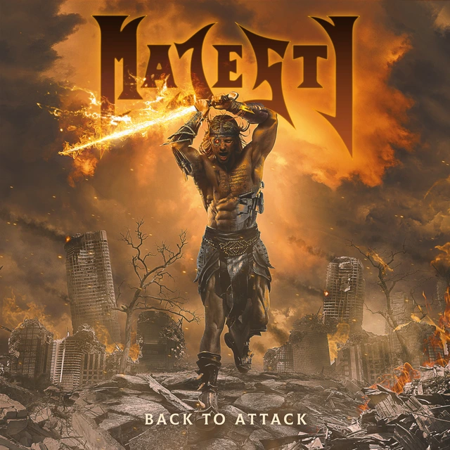 Majesty Back To Attack (CD) 