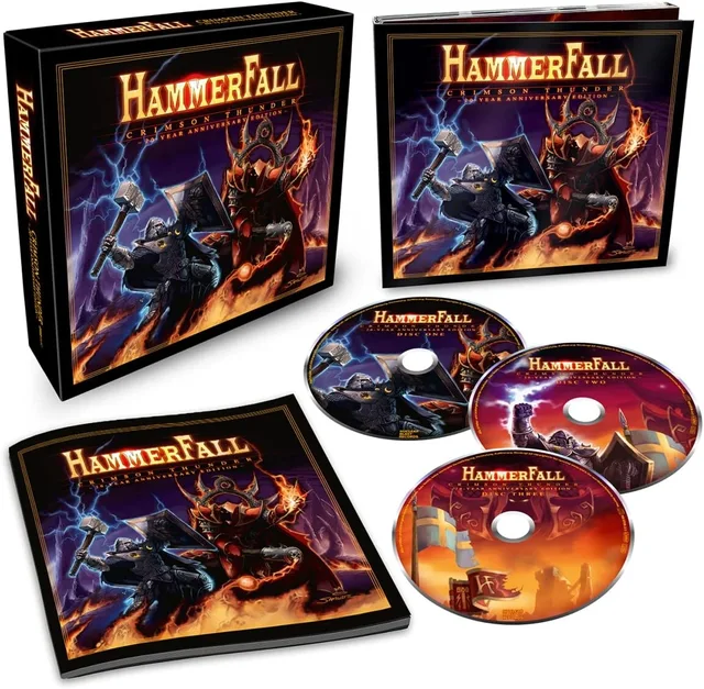 Hammerfall Crimson Thunder: 20 Year… - LTD (3CD) 
