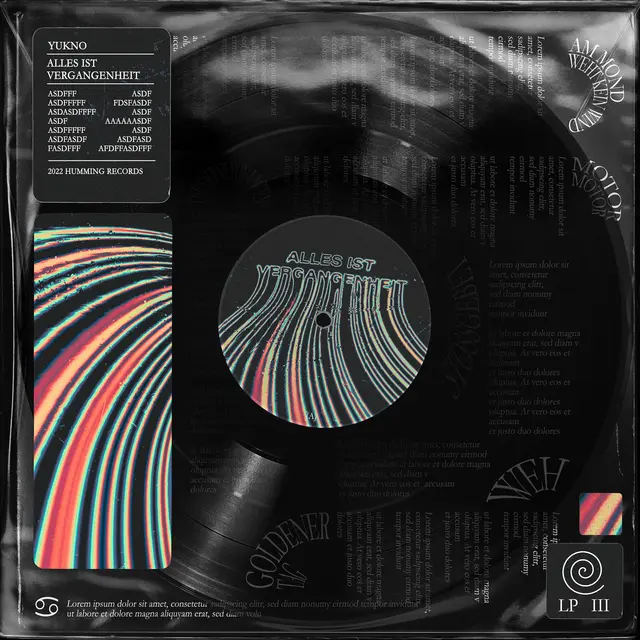Yukno Alles Ist Vergangenheit (LP) 