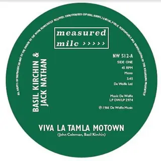 Basil Kirchin &amp; Jack Nathan Viva La Tamla Motown/Main Chance (7")