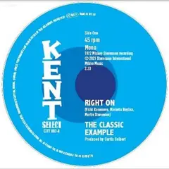 The Classic Example Right On / I Found Me A Girl (LP)