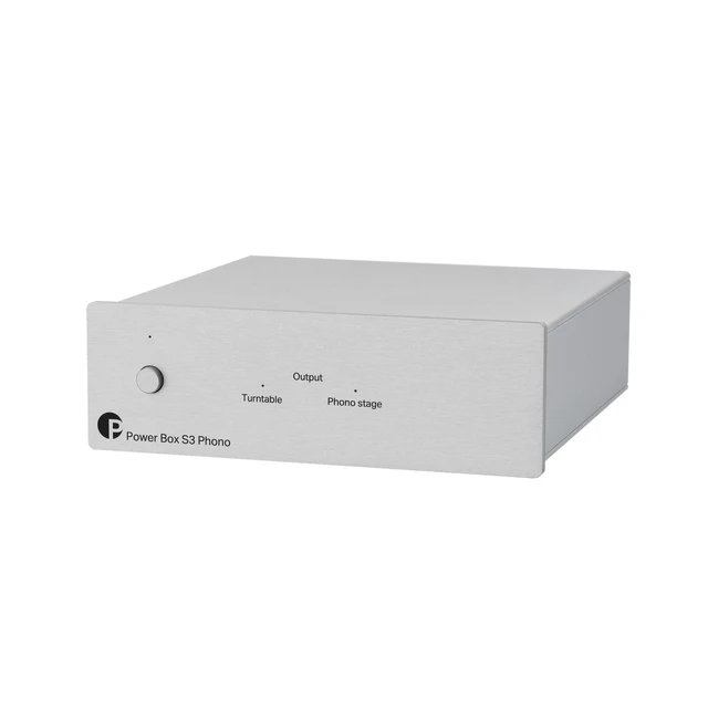 Pro-Ject Power Box S3 Phono, sølv Strømforsyning til RIAA-trinn/phono 