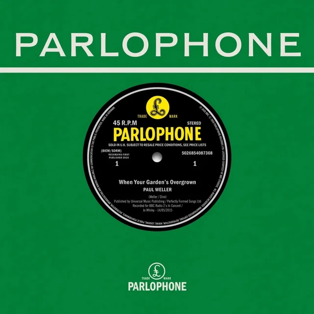 Paul Weller When Your Garden's Overgrown… - RSD (7") 