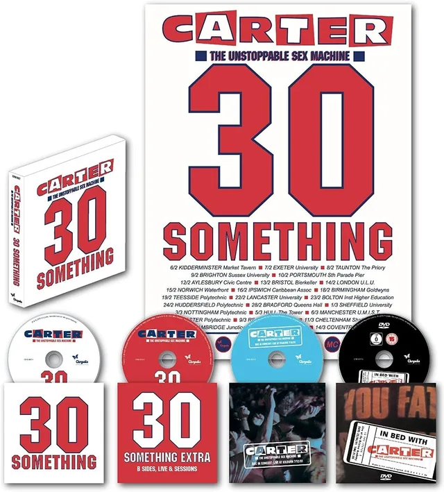Carter The Unstoppable Sex Machine 30 Something (3CD+DVD) 