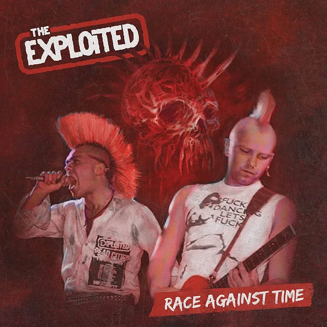 The Exploited Race Against Time (7") 