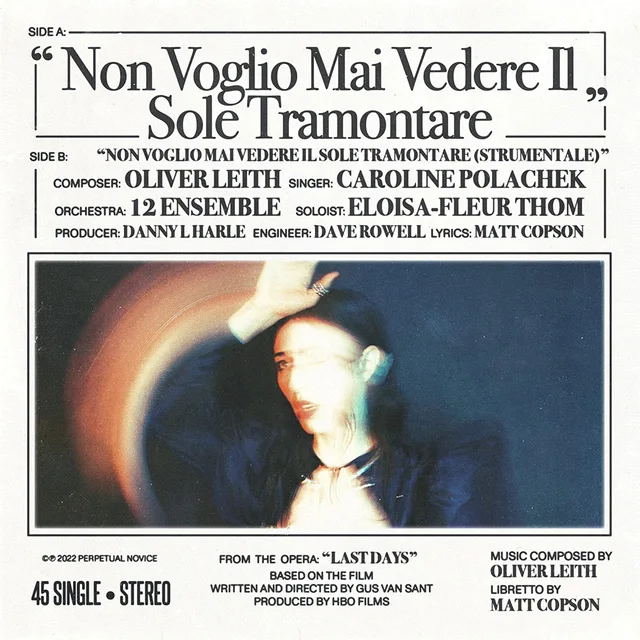 Soundtrack Non Voglio Mai Vedere (7") 