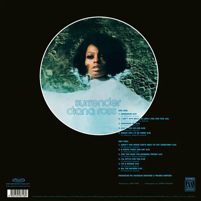 Diana Ross Surrender - LTD (LP) 