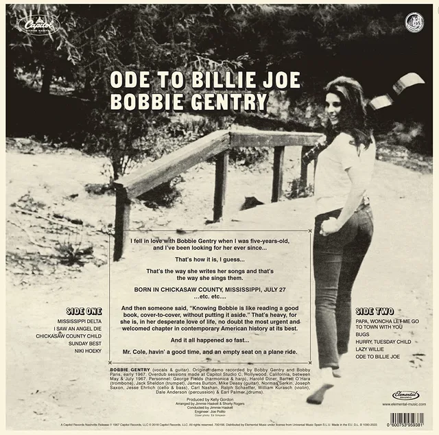 Bobbie Gentry Ode To Billie Joe - LTD (LP) 