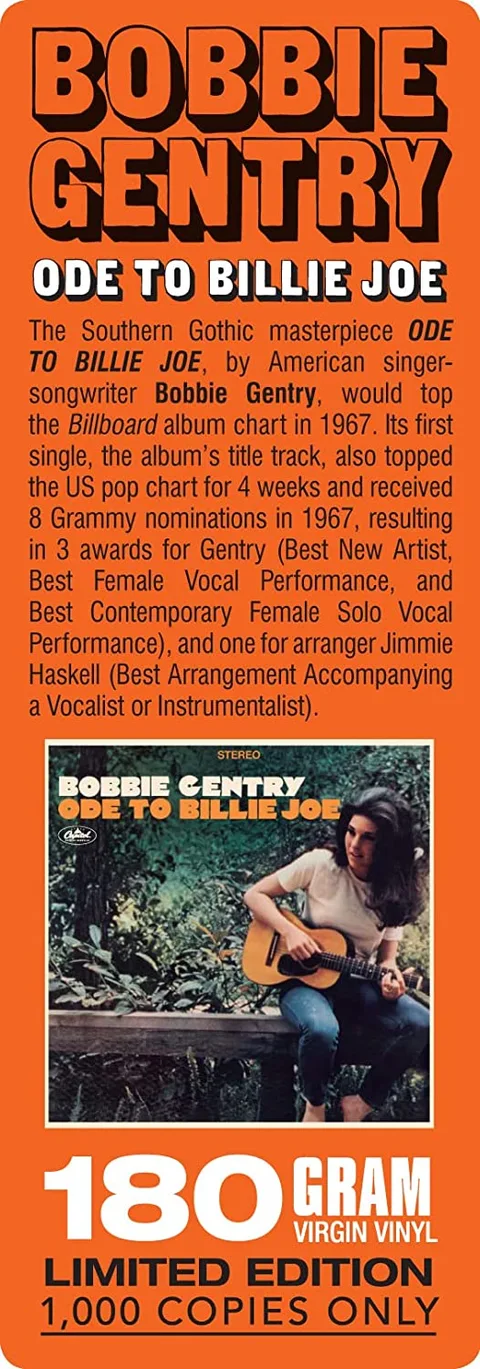 Bobbie Gentry Ode To Billie Joe - LTD (LP) 
